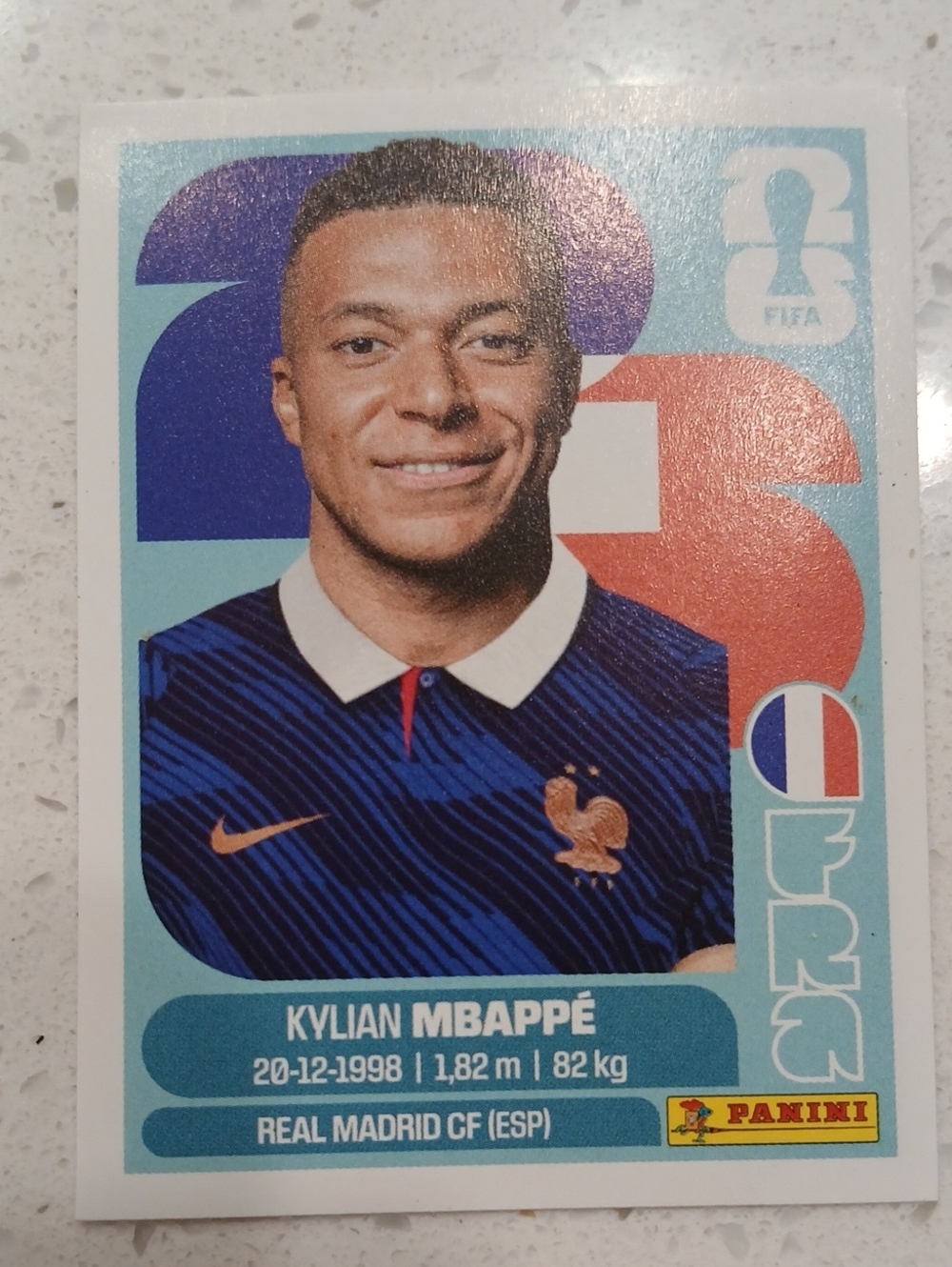 Mbappe Panini Sticker 2026